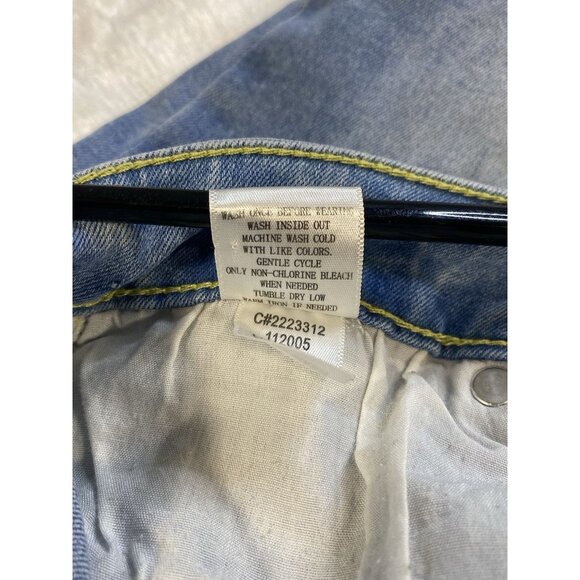 Altard State Super Flare Light Wash Jeans Sz 27 Stretch Button Fly High Waist - Picture 10 of 11